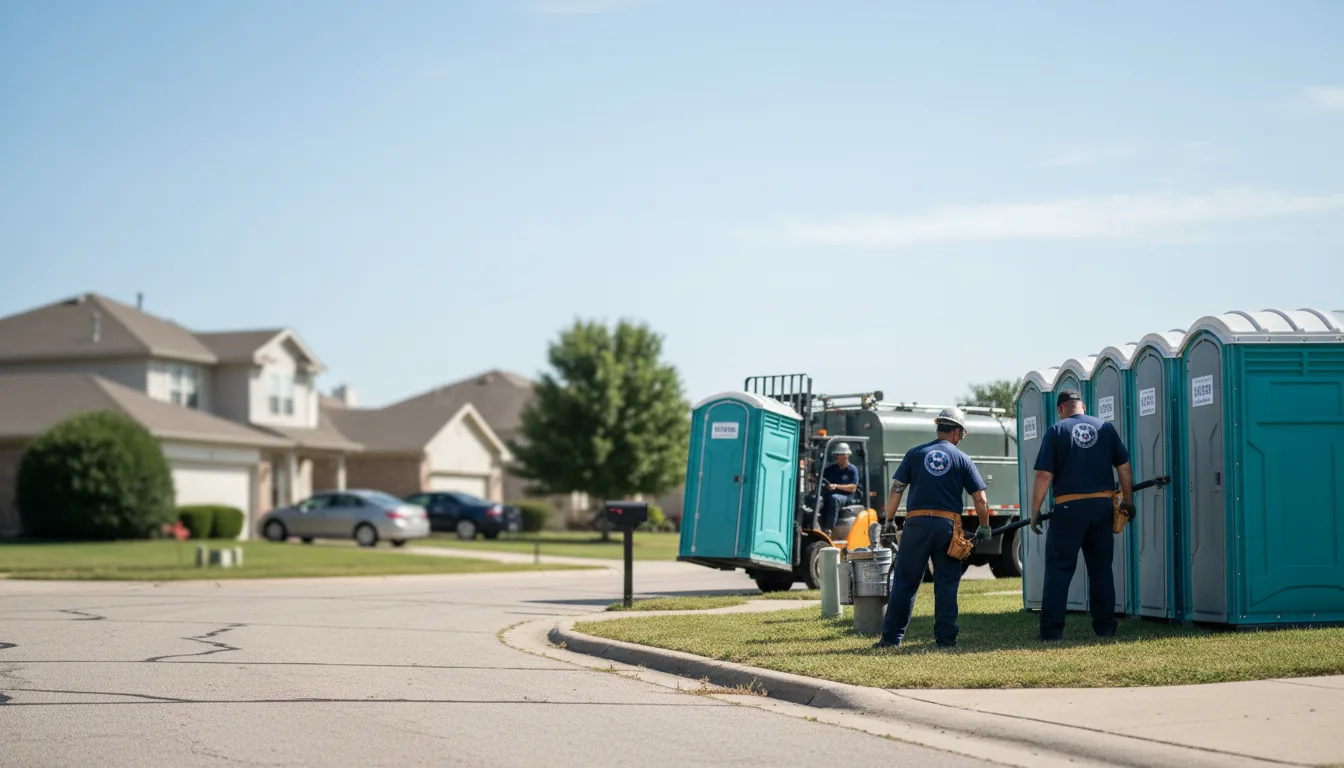 Porta Potty Rental in Ashmore, IL near me